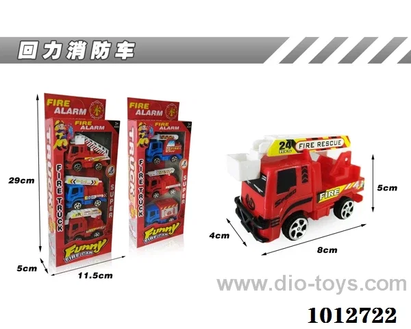 pull back car 2sets mixed loading in Window box