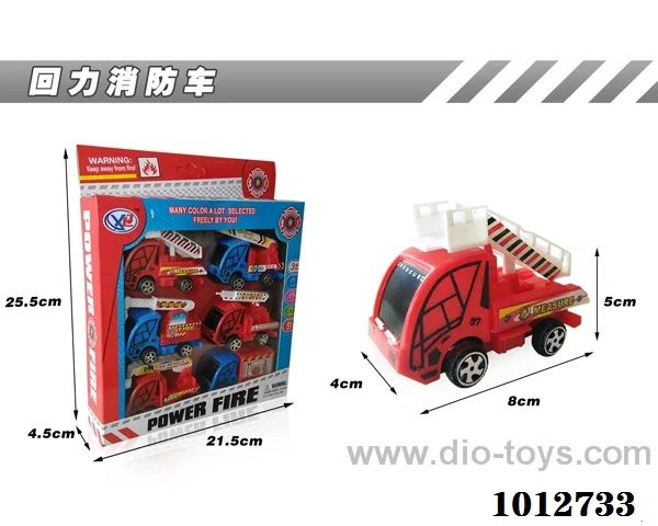 6pcs pull back car 2sets mixed loading in Window box