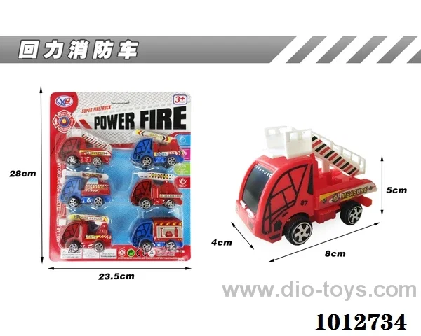6pcs pull back car in Blister card