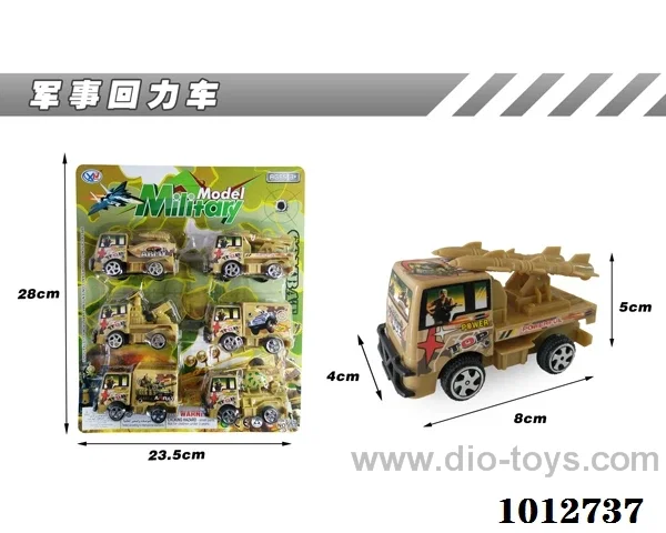 6pcs pull back car in Blister card