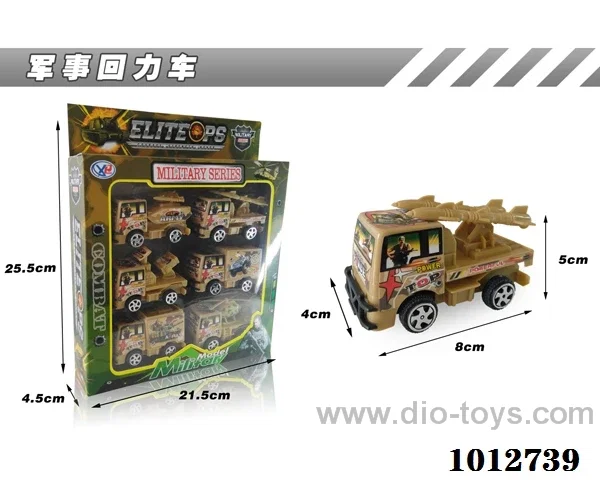 6pcs pull back car in Window box