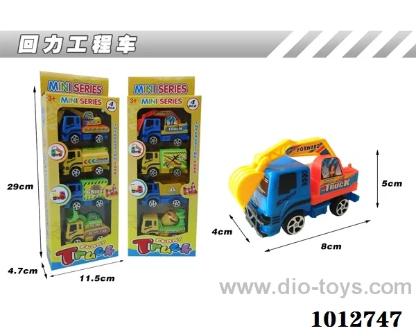 4pcs pull back car 6sets mixed loading in Window box