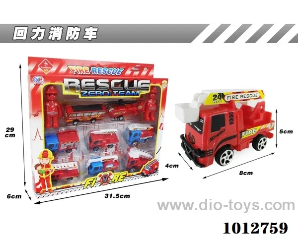 Fire fighting sey in color box