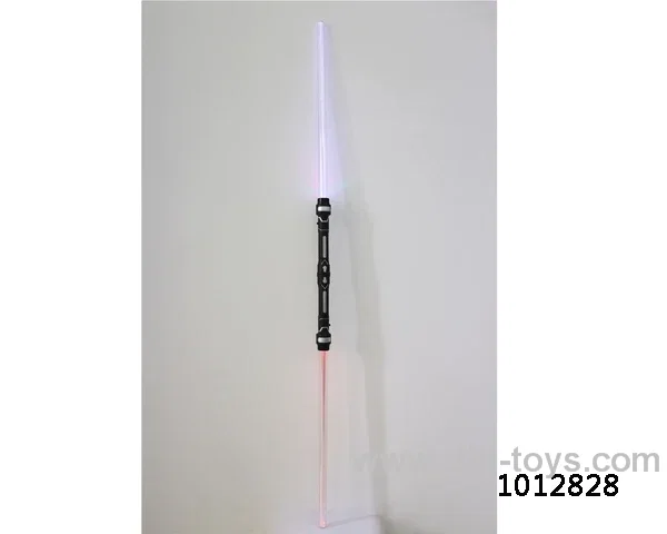 2 in 1 Glowing sword with sound&light not include in opp bag