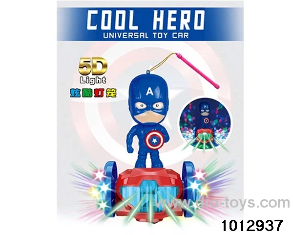 Electric Universal 5D Light Captain America in color box
