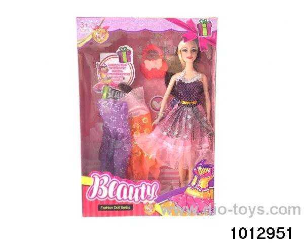11.5-inch real-life fashion girl Barbie doll in window box