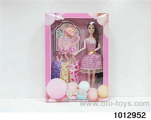 11-inch solid 9-joint large hollow foot fashion bapyrene doll in window box