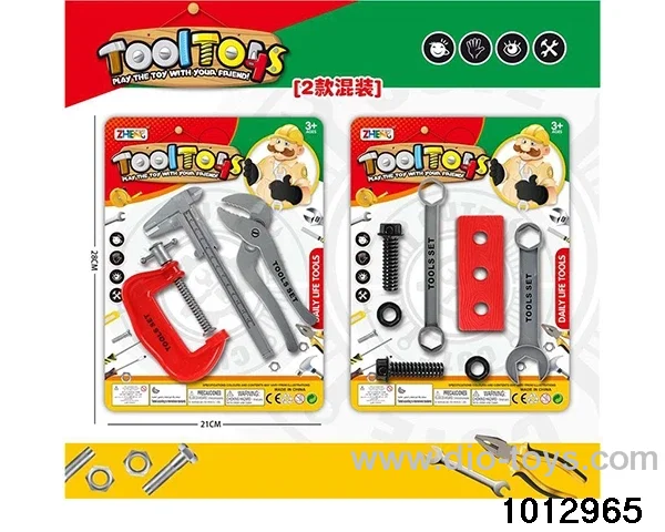 Tool set/red 2 mixed versions in Blister card
