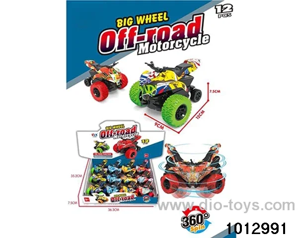 INERTIA GRAFFITI BEACH MOTORCYCLE, 12 PCS/BOX in display box