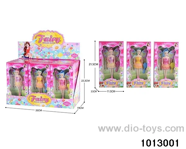 7-inch Barbie Flower Fairy Girl Toys (24 Display Boxes * 15) in display box