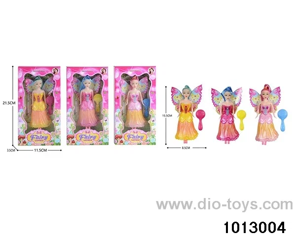 7-inch Barbie Flower Fairy Girl Toy in window box