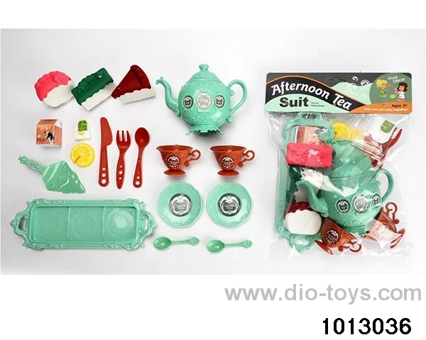 Tea tableware, pastry and dessert series in PP bag with header