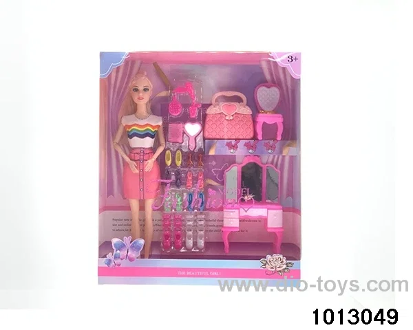 11-inch nine-joint body Barbie in window box