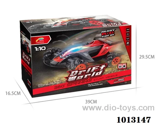 8ch 1:10 Omni-directional model RC car in color box
