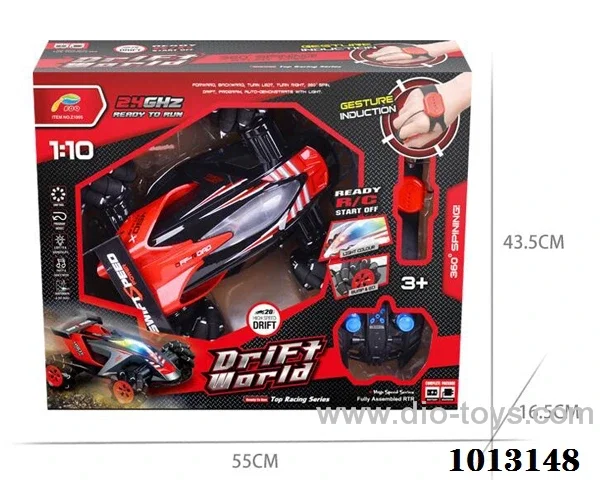 8ch 1:10 Omni-directional model RC car in color box
