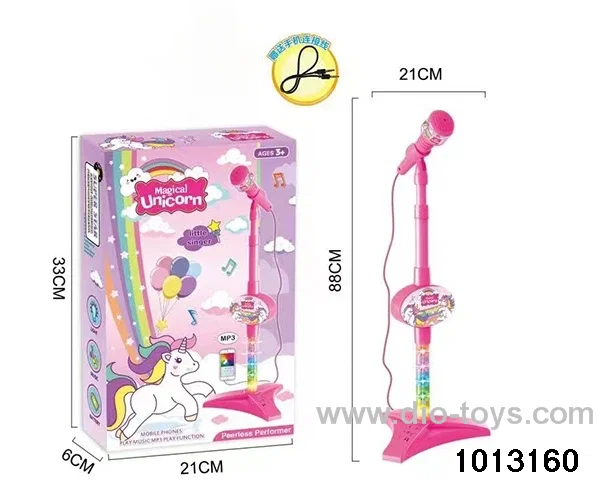 MICROPHONE WITH LIGHT IN COLOR BOX