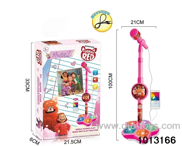 MICROPHONE WITH 5 LIGHT IN COLOR BOX
