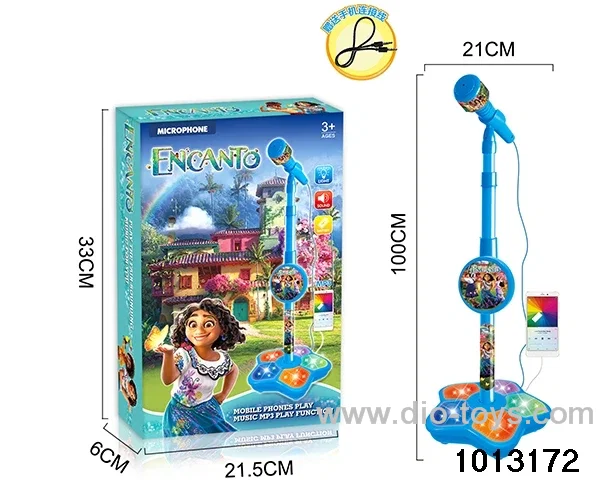 MICROPHONE WITH 5 LIGHT IN COLOR BOX
