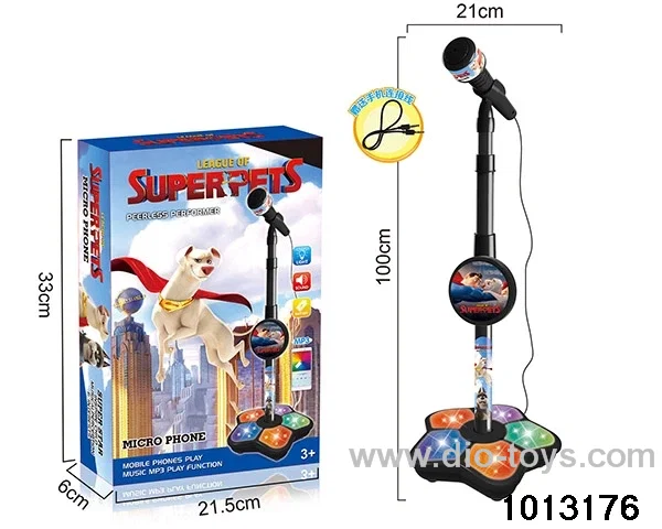 MICROPHONE WITH 5 LIGHT IN COLOR BOX