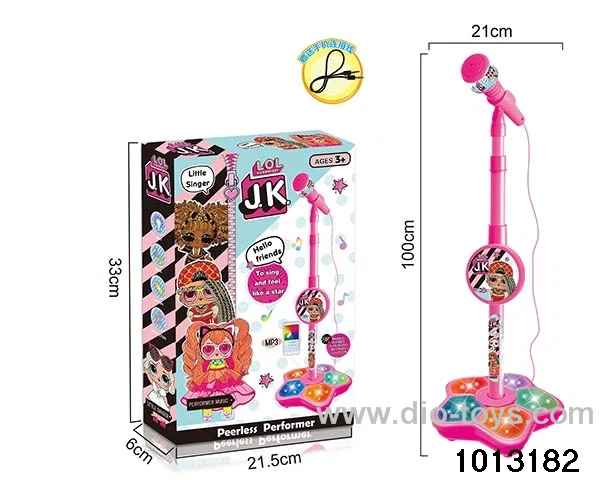 MICROPHONE WITH 5 LIGHT IN COLOR BOX
