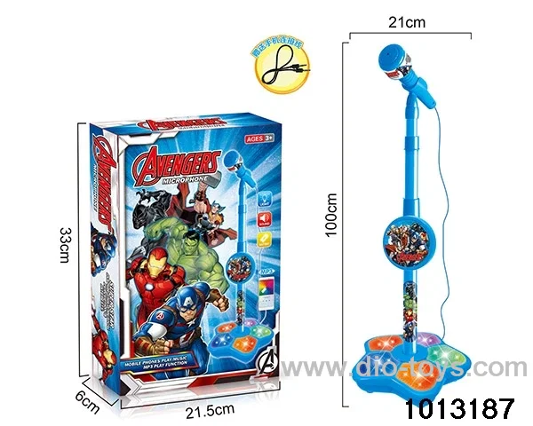 MICROPHONE WITH 5 LIGHT IN COLOR BOX