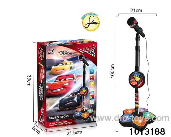 MICROPHONE WITH 5 LIGHT IN COLOR BOX