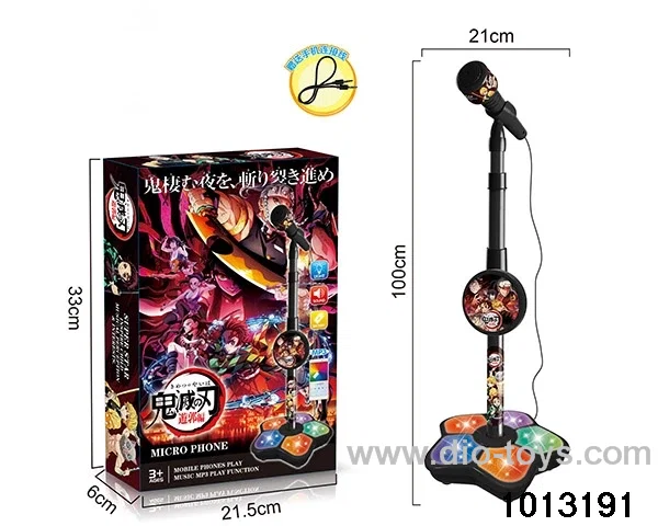MICROPHONE WITH 5 LIGHT IN COLOR BOX