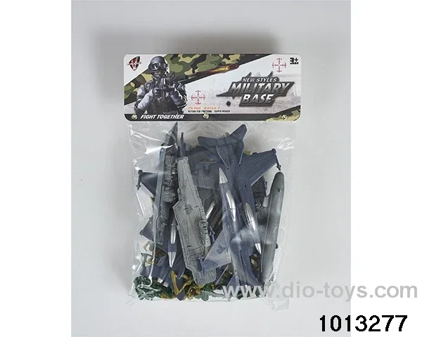 Military suit in 57pcs PVC bag