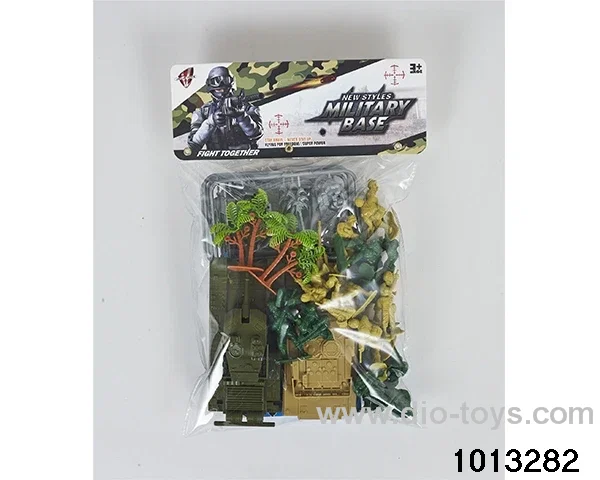 Military suit in 49pcs PVC bag