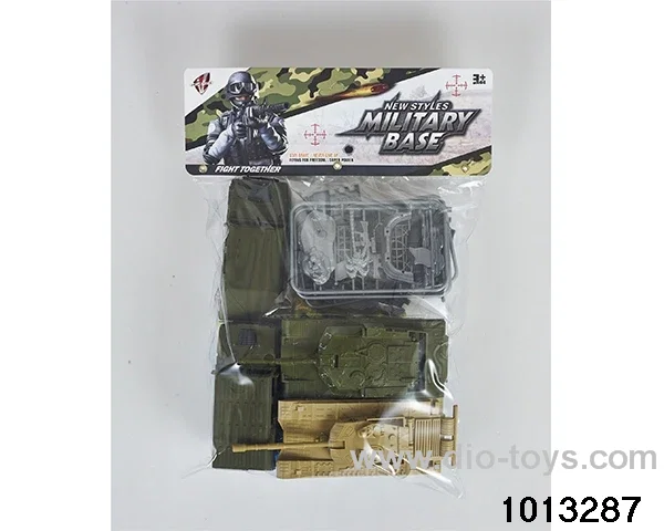 Military suit in 49pcs PVC bag