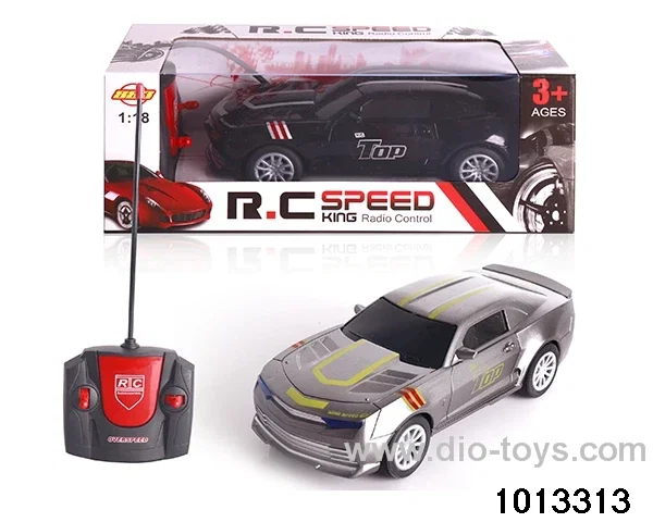 1:18 4ch 27MHz RC car with light in window box（Not including batteries）