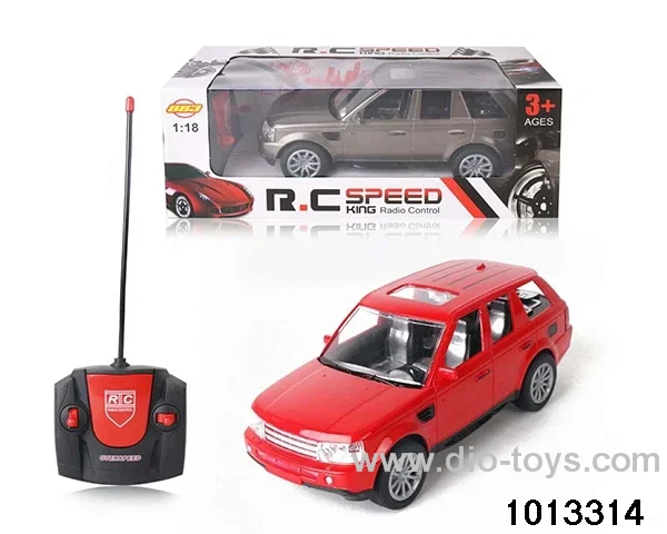 1:18 4ch 27MHz RC car with light in window box（Not including batteries）