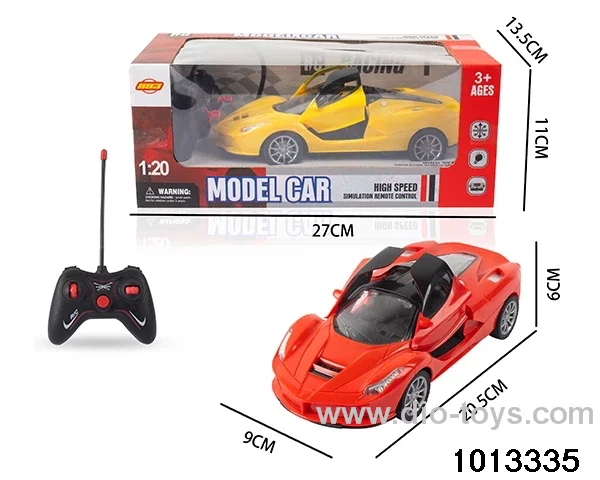 1:20 5ch 27MHz RC car with light in window box（Not including batteries）
