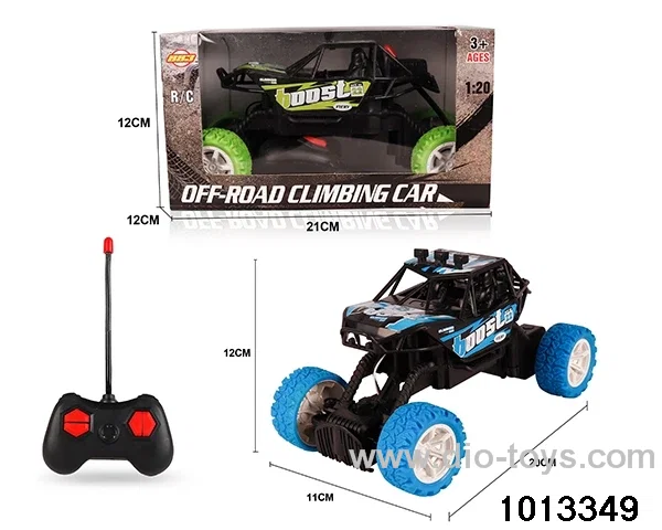 1:20 4ch 27MHz RC car with light in window box（Not including batteries）