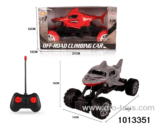 1:20 4ch 27MHz RC car with light in window box（Not including batteries）