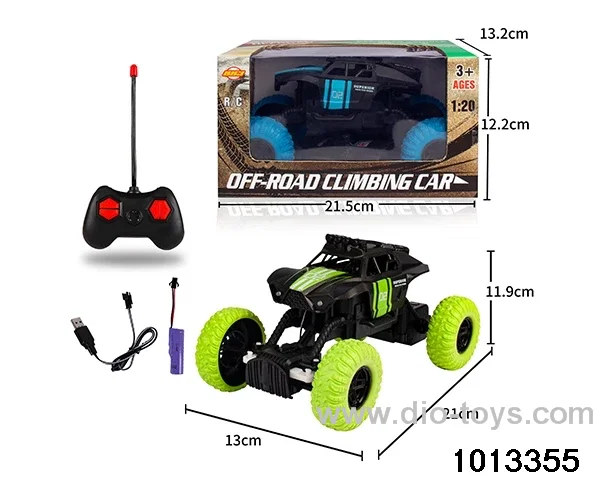 1:20 4ch 27MHz RC car with light in window box（Package electricity）