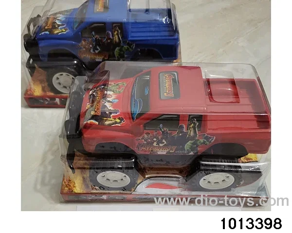 friction car in PVC cover
