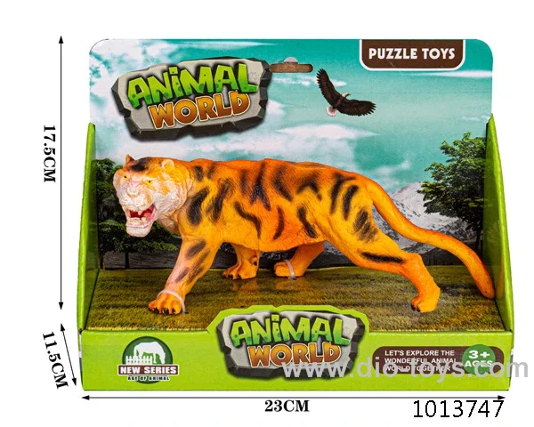 animal set in color box