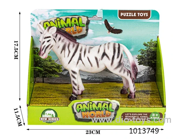 animal set in color box