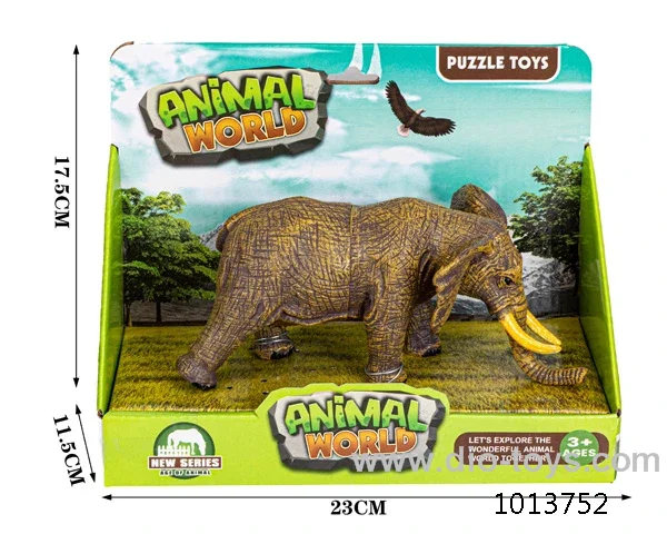 animal set in color box