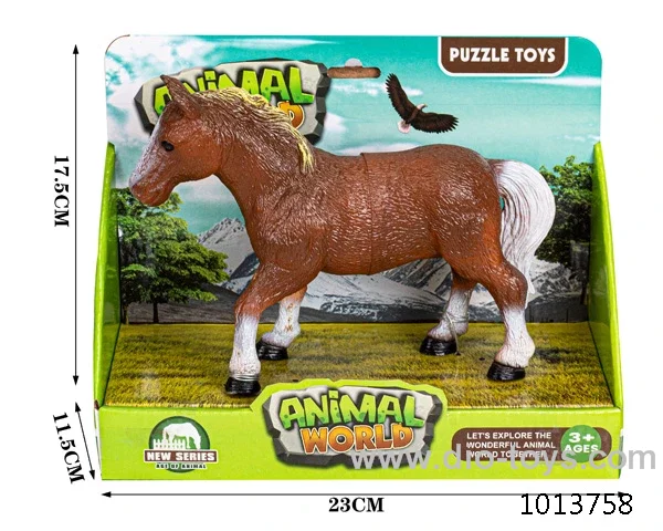 animal set in color box