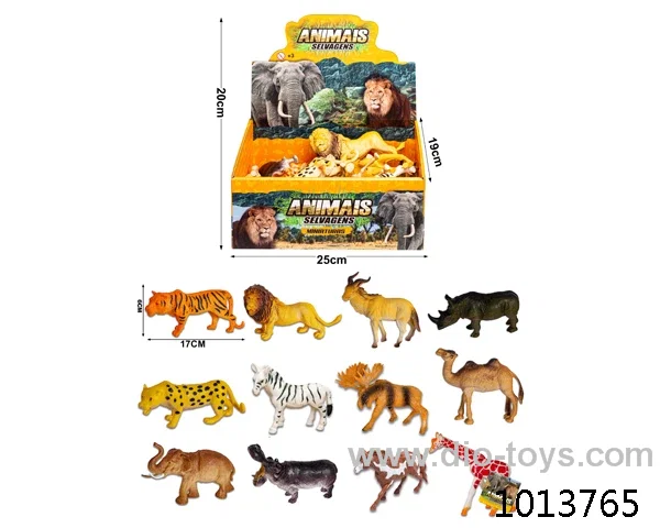 animal set in display box
