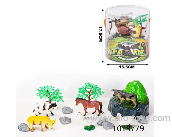 animal set in Barrel
