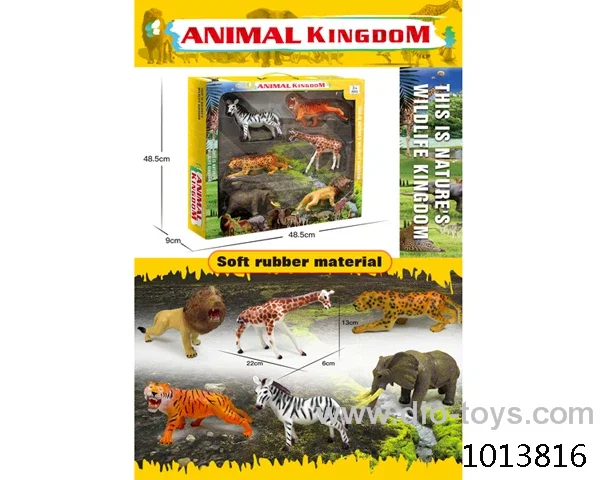 animal set in Window box