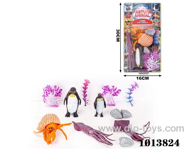 animal set in Blister with insert
