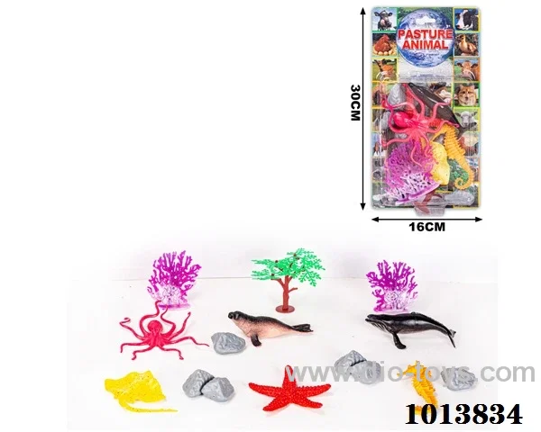 animal set in Blister with insert
