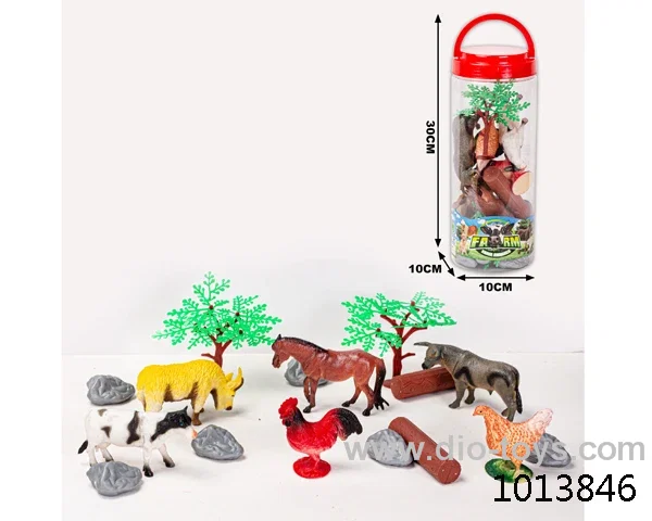 animal set  in Tin