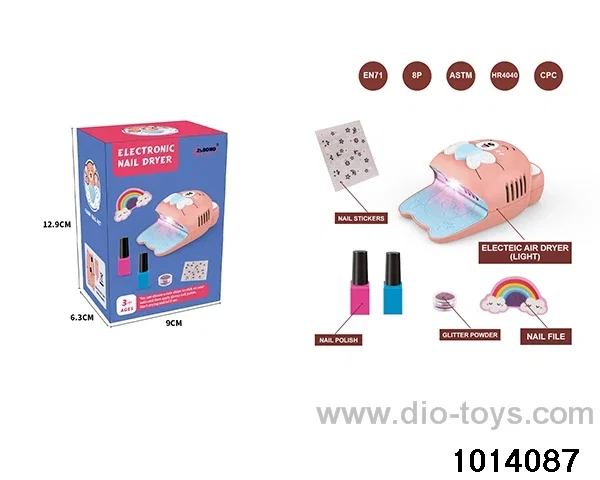Light electric dryer+nail polish suit in window box
