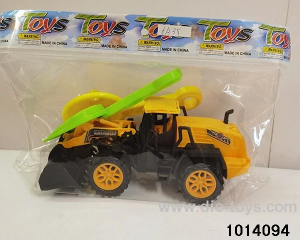 Engineering car toy set in opp bag