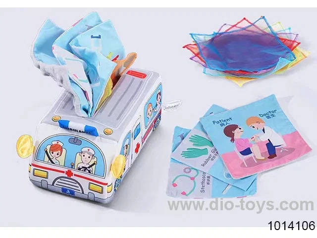 baby tissue toys in OPP BAG